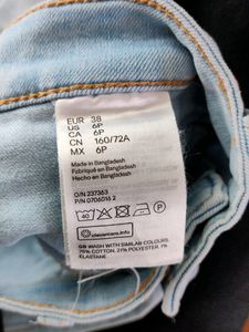 Light Blue Skinny Fit Jeans (Women's)