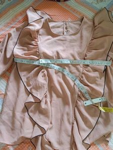 Ruffled Pink Blouse