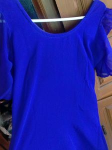 Royal Blue Anarkali Kurta