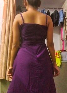 One Slit Party Wear Dress