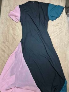Colorblock Maxi Dress