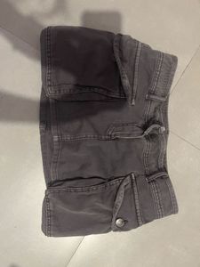 y2k grunge cargo Grey Skirt