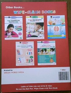 Reusable Hindi Writing Book for Beginners