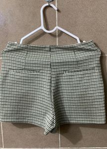 H&amp;m Checked Mini Skirt