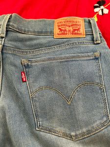 Levi's Women's Blue Denim Jeans