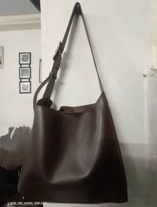 Chic Brown Leather Hobo Bag