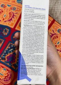 isntree hyaluronic acid aqua gel cream