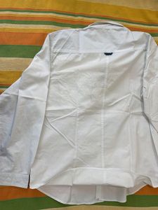 Men's White Long Sleeve Shirt