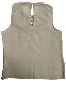 H&amp;M Floral Lace Sleeveless Top in Dusty Blush | XS