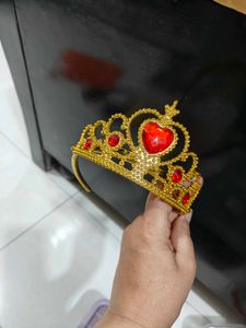 Golden Crown Headband Nd White Marry Hband