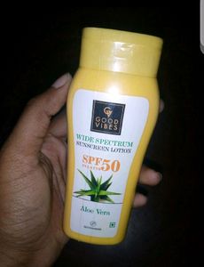 Sunscreen With SPF 50