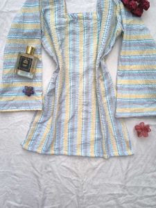 corset back Striped kurti 🎀
