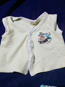 Bundle of 5 Baby Girl Vests