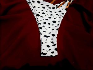 🇳🇿💫🎀Dalmatian Print Bikini Bottom