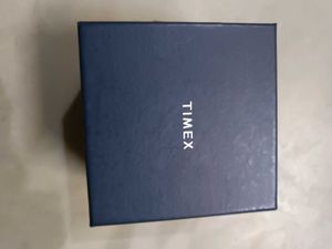 Timex Watch - Blue Dial(with peel sticker)