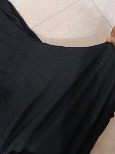 Black Knit Midi Dress