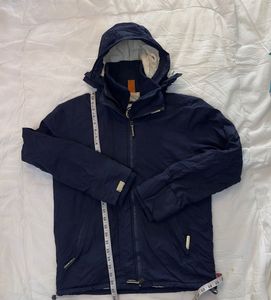 Superdry Navy Hooded Jacket