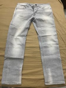 Light Wash Men's Denim Jeans