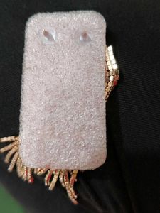 Rhinestone Fringe Earrings