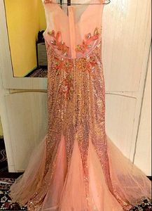 Stunning Sequin &amp; Tulle Mermaid Gown