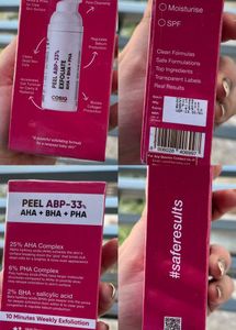 COSIQ Peel App 33% Exfoliate AHA+BHA+PHA