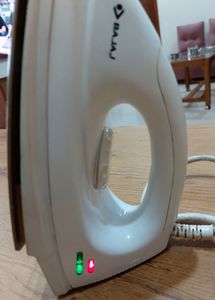 BAJAJ 1000WATT Iron, Like New, White Color, Working,