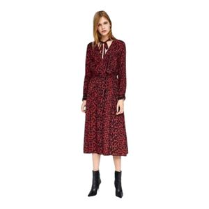 Zara rust long dress