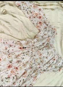 Floral Printed Long Dress