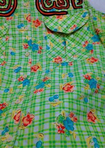 Very Amazing N Cute Cut Sleeve Shirt