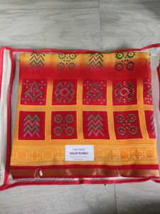 Beautiful Bandhani printed saree