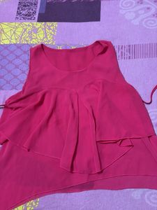 unique pink trending top