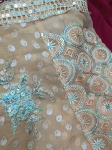 Designer Embroidered Saree