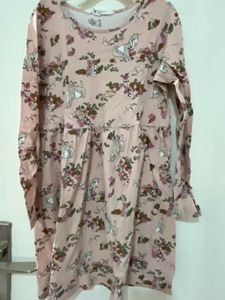 Printed h&m Dress Full Sleeve