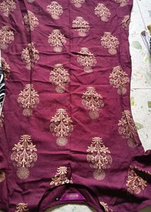Beautiful Maroon Colour Kurti