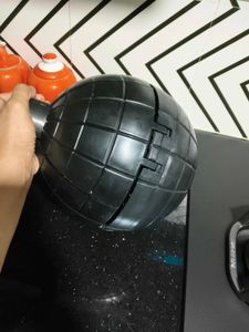 Cool Black bomb cake ball..
