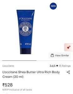 L'Occitane Ultra Rich Body Cream 25% Shea Butter