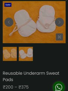 Reusable Underarm Sweat Pads (set5)