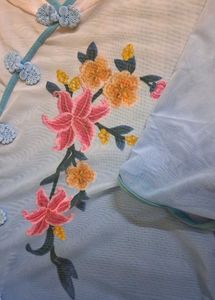Chinese style woman freesize dress