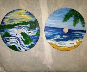 CD painting