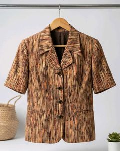 Unique Pattern Blazer