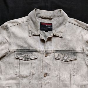 Grey Denim Jacket
