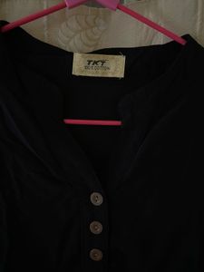 Black cotton Kurti