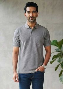 (XXL)Monte Carlo Grey Polo T-Shirt