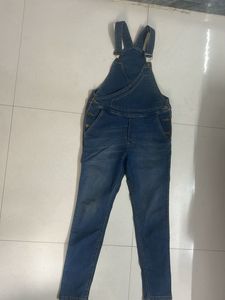 Blue Denim Overalls