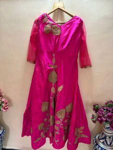 zarkan work Pink  gown