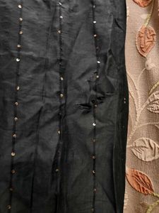 Designer Olive green Sequined Kurta