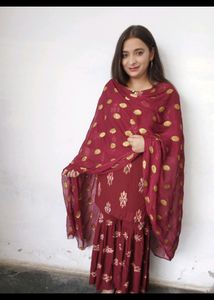 Completely Punjabi Sharara Suit
