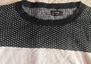 Striped Knit Sweater