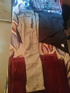Men's Grey Washed Jeans