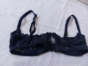 Black Lace Bra